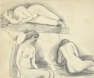 Aktstudien, um 1925